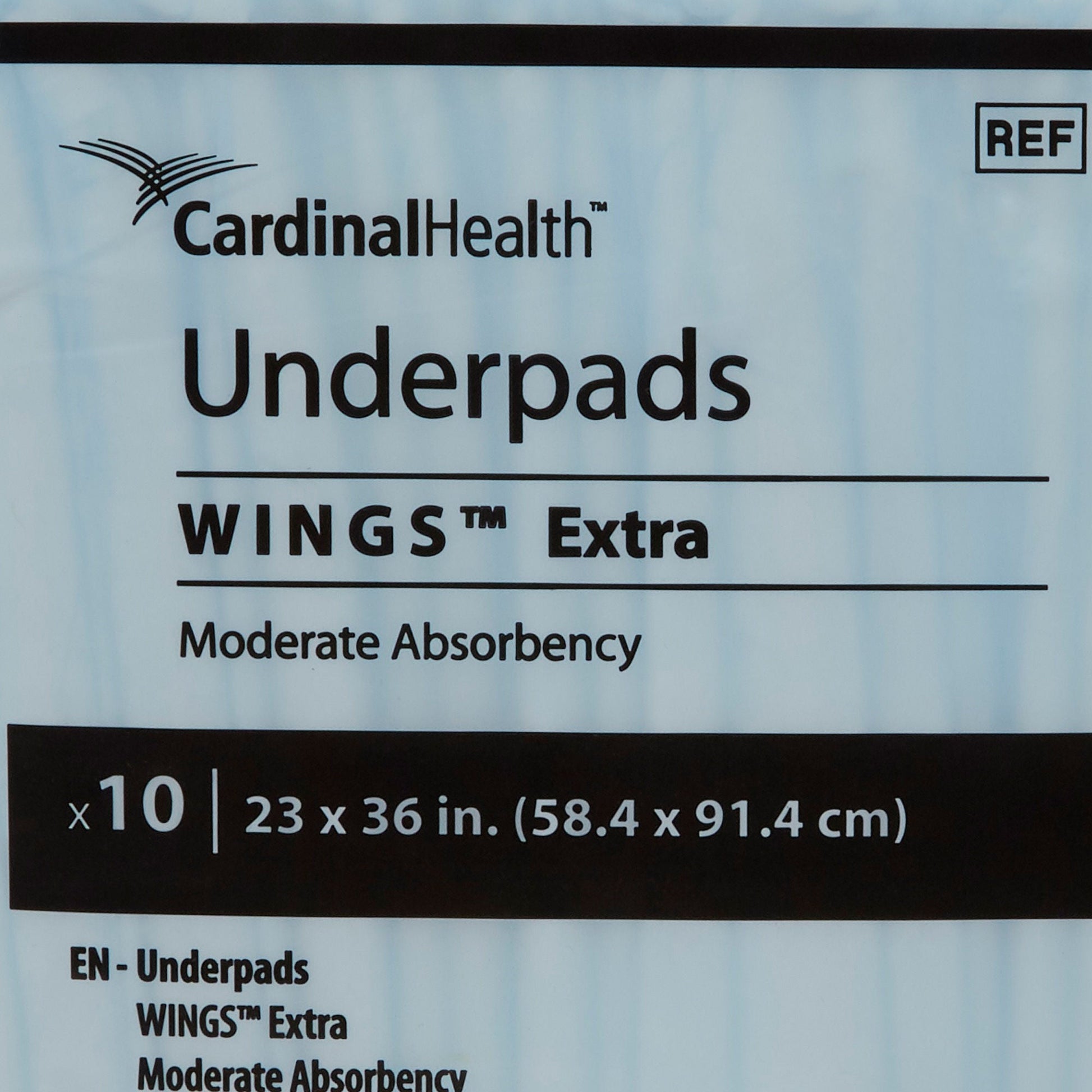 Simplicity Extra Underpad, Disposable, Moderate Absorbency, Blue