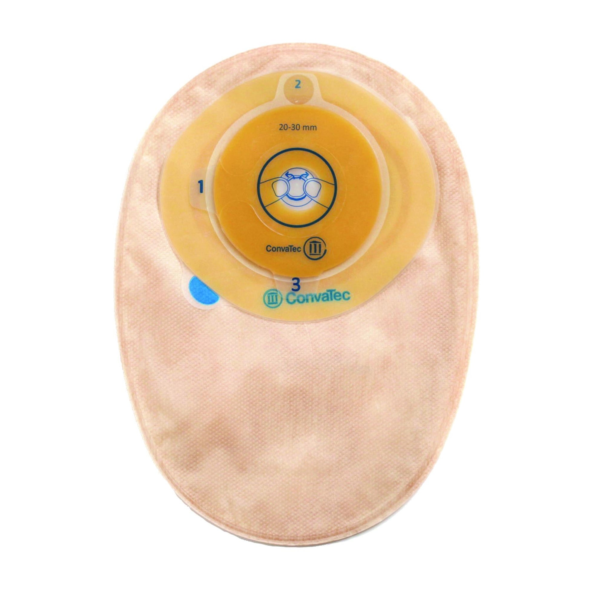 Esteem™+ One-Piece Closed End Opaque Ostomy Pouch, Cut to Fit Stomas