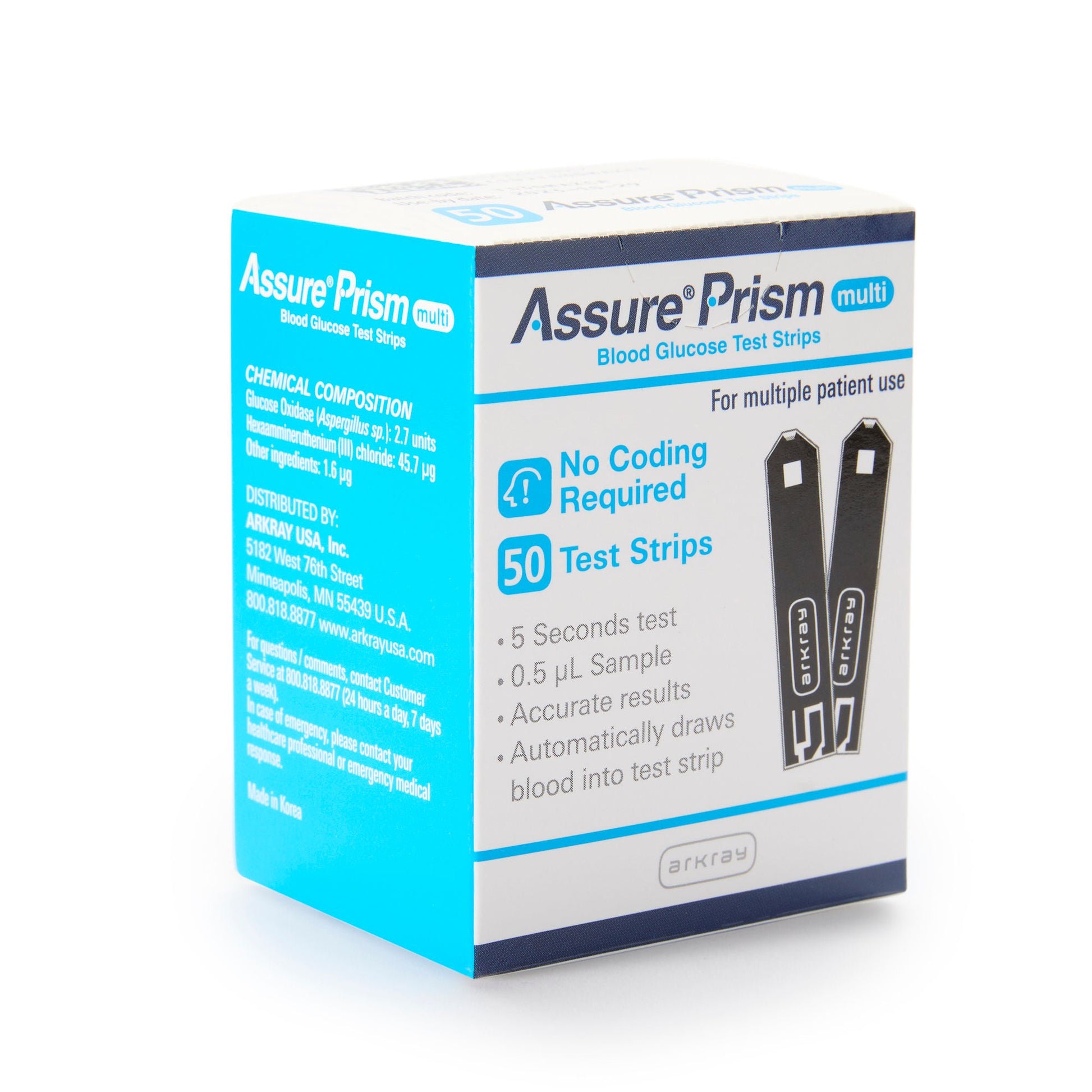 Assure® Prism Multi Blood Glucose Test Strips