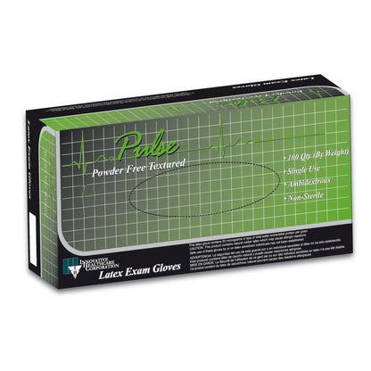 Pulse® 151 Series Latex Exam Gloves, White - view 2