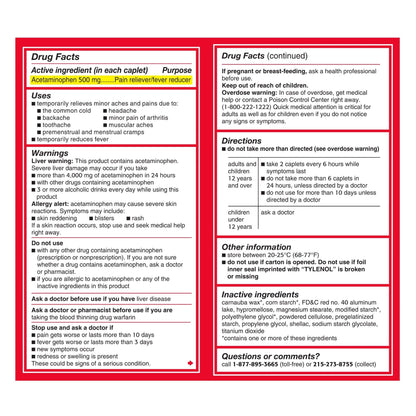 Tylenol® Extra Strength Caplets
