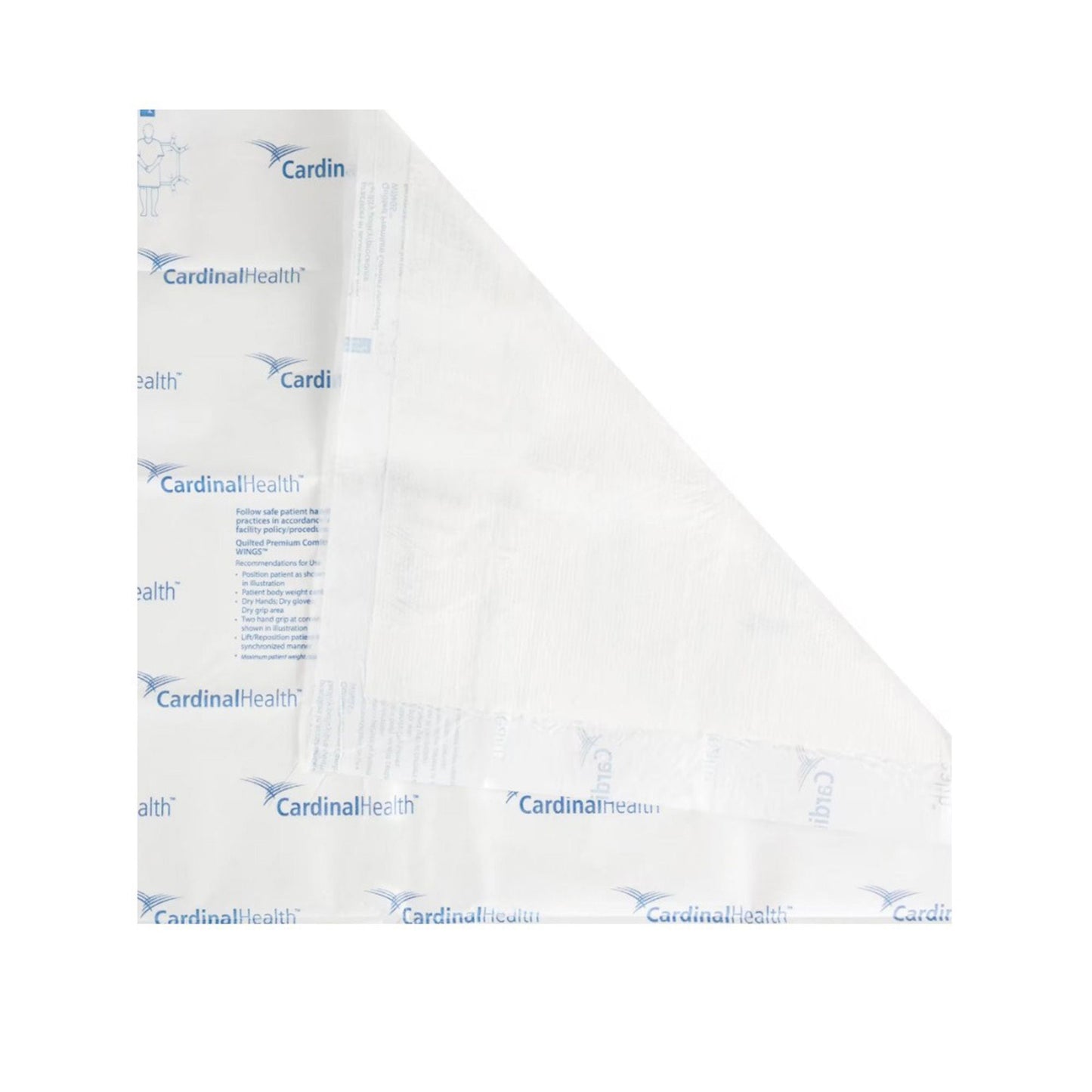Wings™ Quilted Premium Comfort Maximum Absorbency Positioning Underpad, 30 x 36"