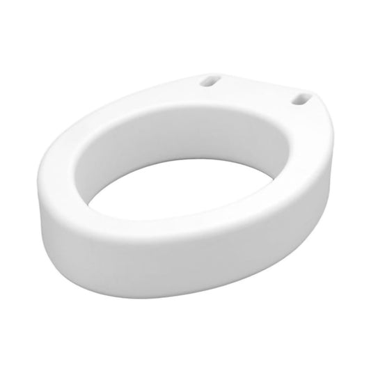Nova Raised Toilet Seat 3-1/2 Inch Height Elongated 300 lbs. Weight Capacity