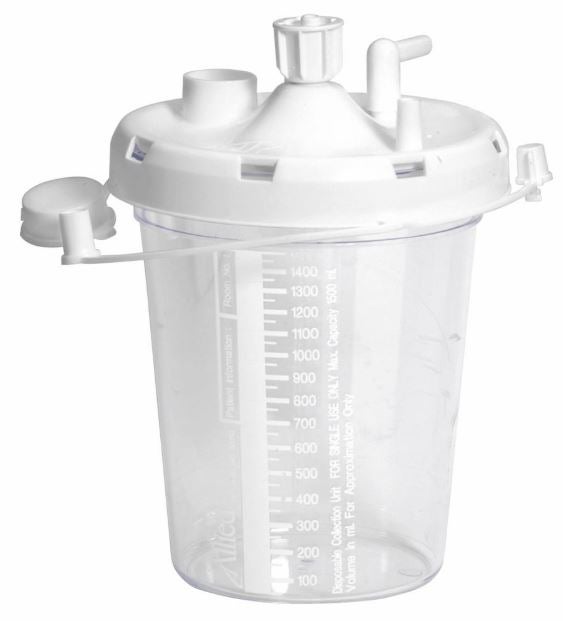 Allied® Suction Canister for use with OptiVac® Aspirators