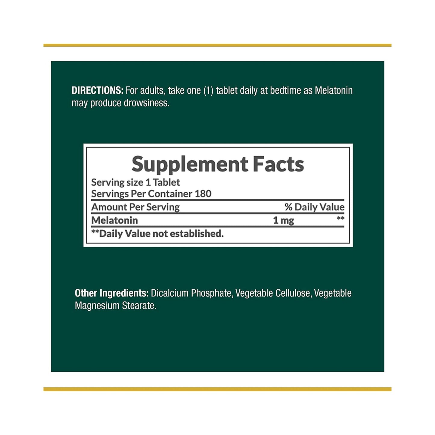 Nature's Bounty® Melatonin Natural Sleep Aid