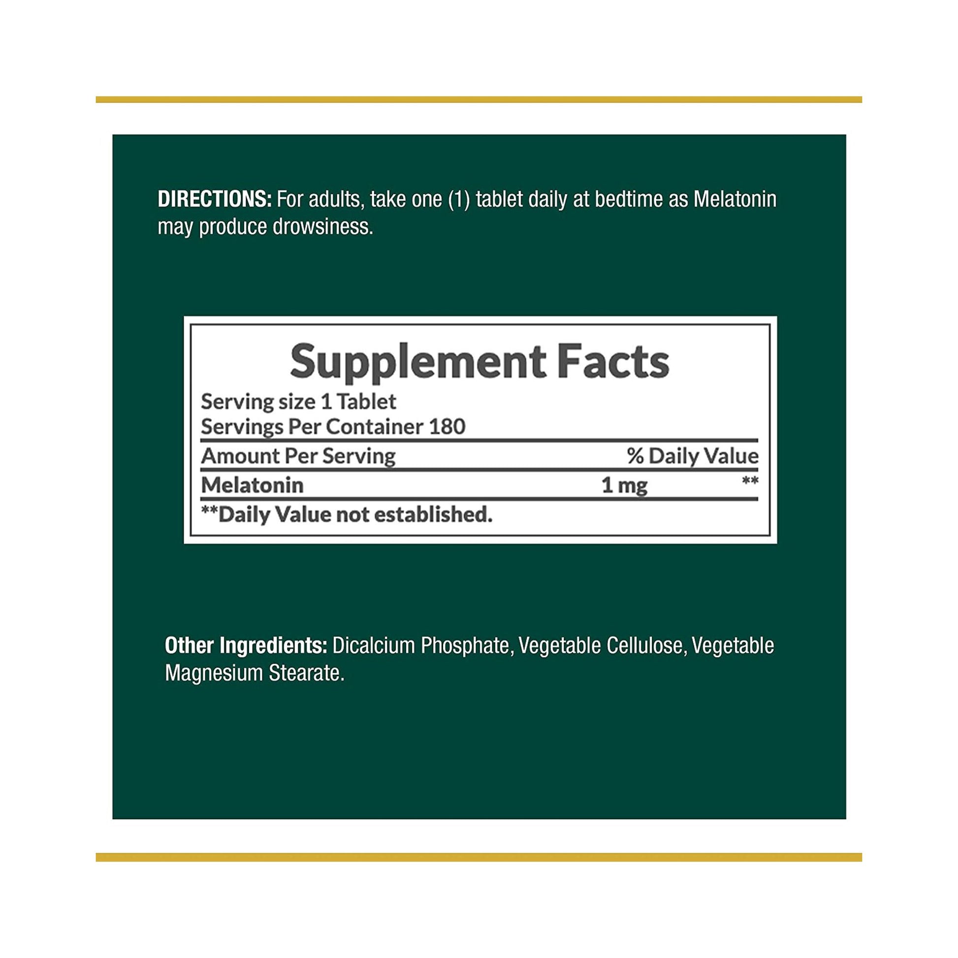 Nature's Bounty® Melatonin Natural Sleep Aid