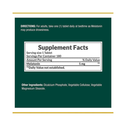 Nature's Bounty® Melatonin Natural Sleep Aid