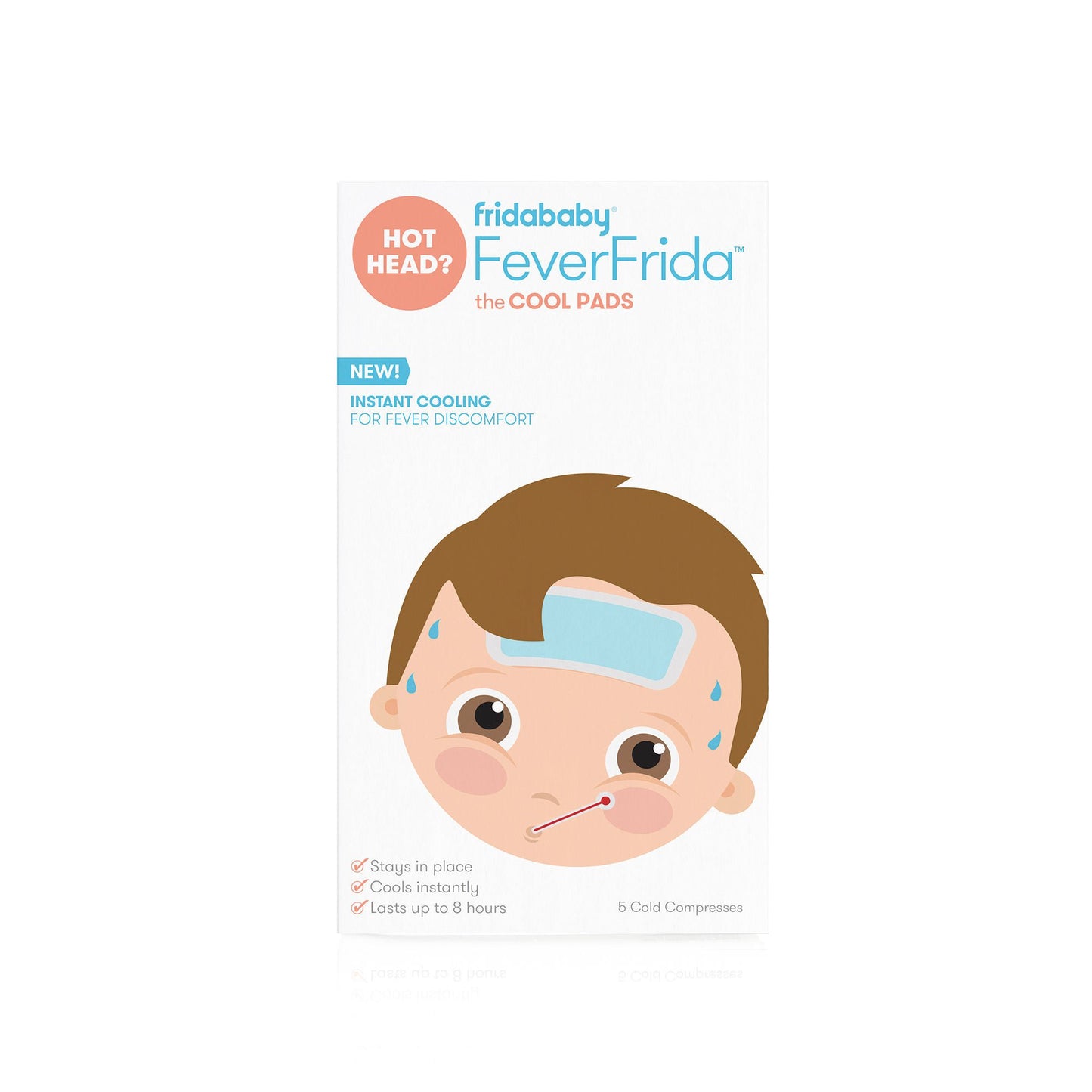 FeverFrida Instant Cold Pack General Purpose Pediatric Size Disposable