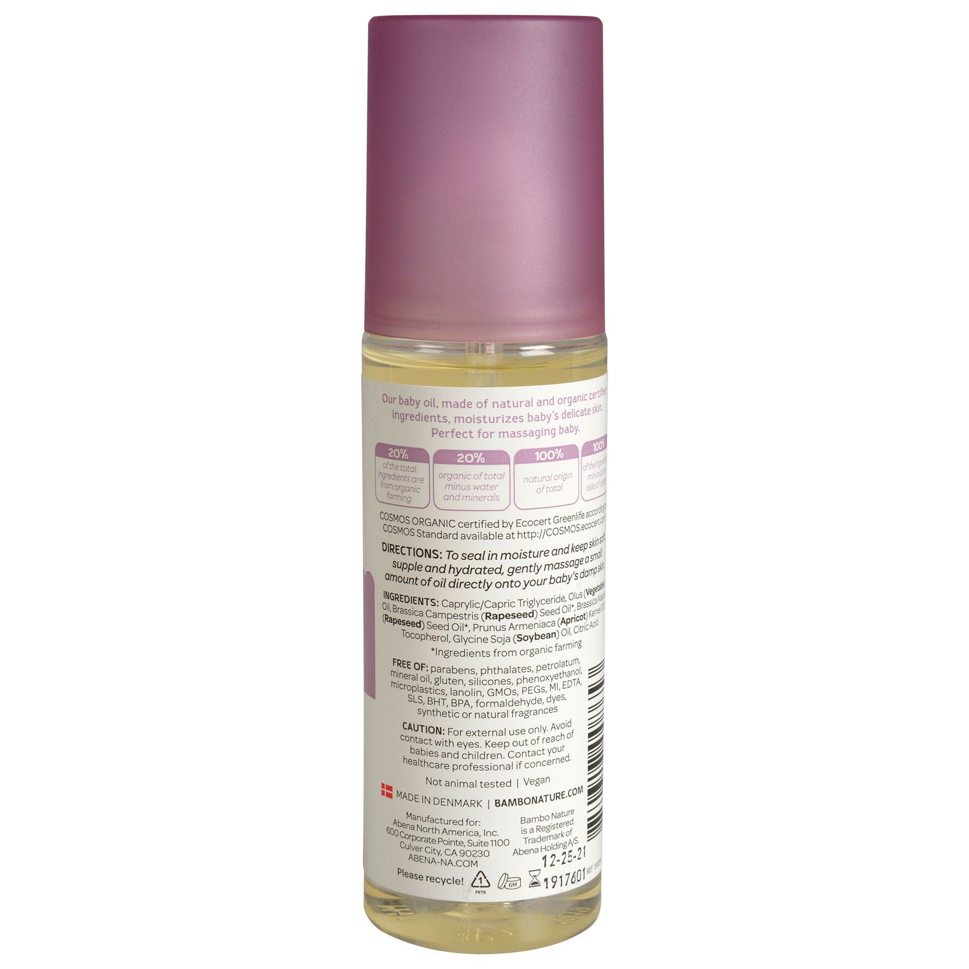 Bambo® Nature Splish Splash Bath Oil, bottle