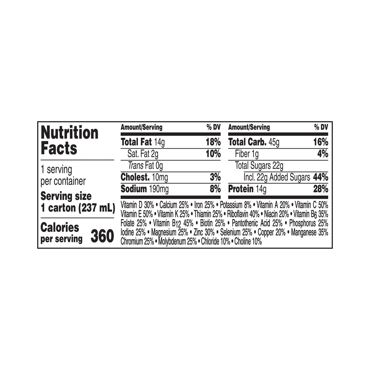 Boost Plus® Vanilla Balanced Nutritional Drink, Carton