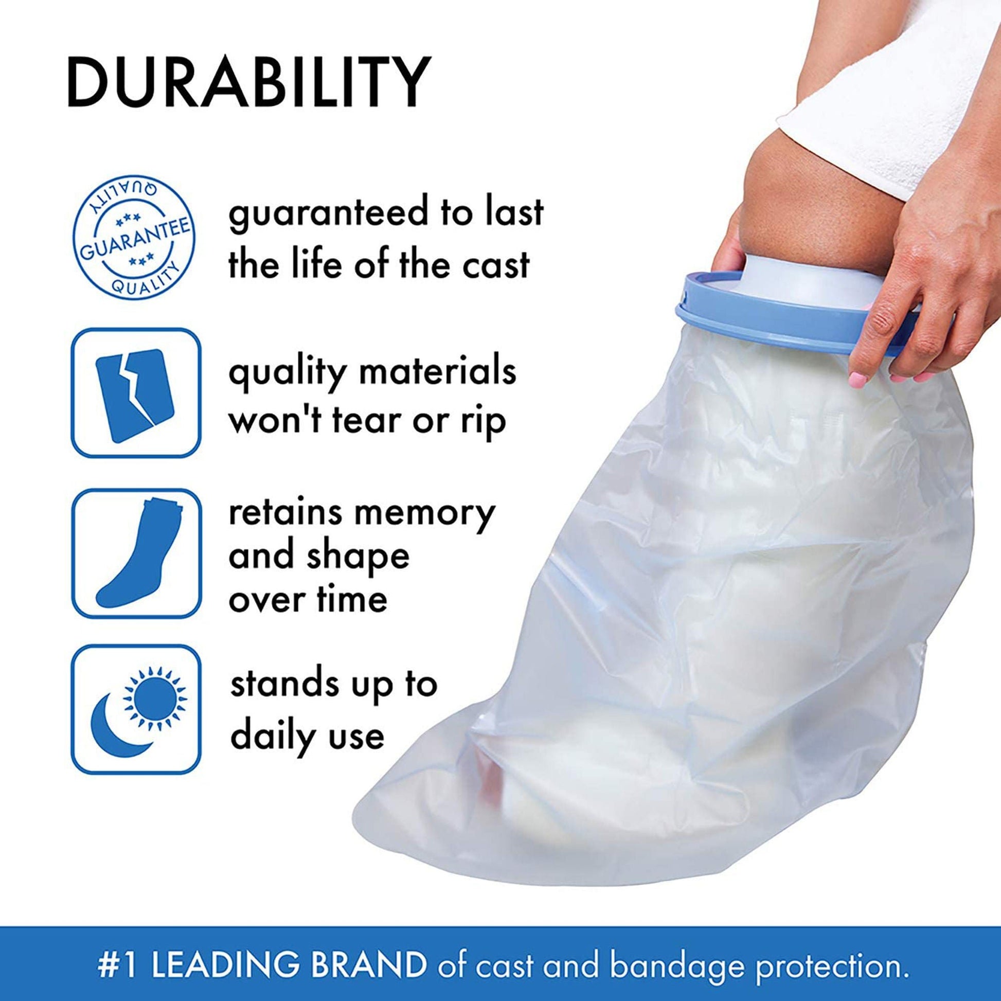 Seal-Tight® Original Cast Protector, 24-Inch Length, Wide Short Leg