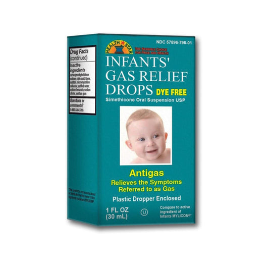 HEALTH STAR Gas Relief 20 mg Strength Liquid