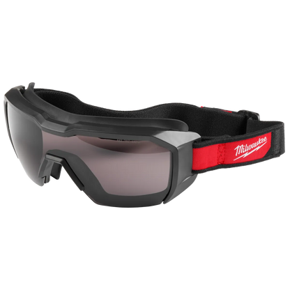 Milwaukee Vented Low-Profile Goggles - Tinted Dual Coat Lens 48-73-2061