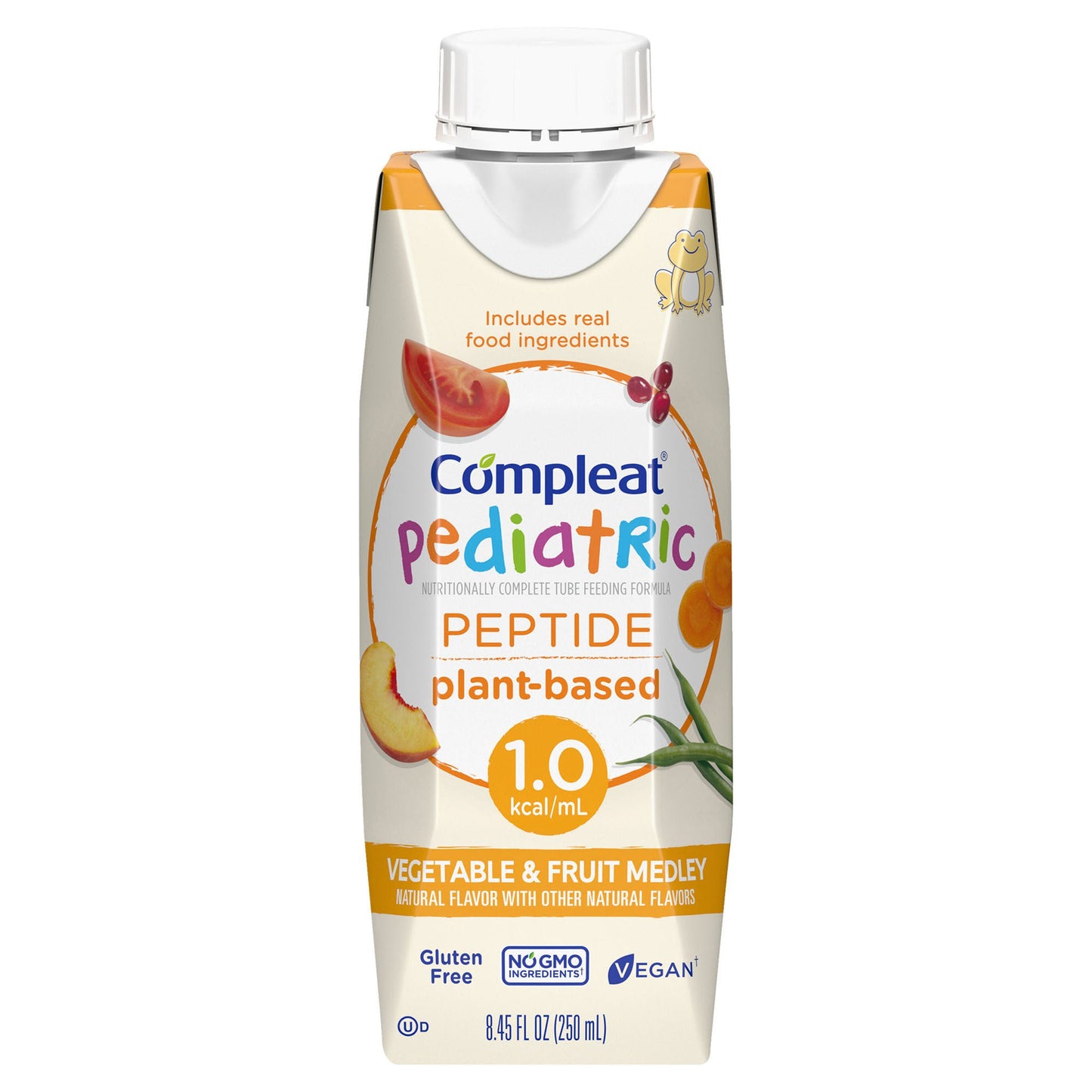 Compleat® Pediatric Peptide Plant-Based Tube Feed Formula, carton