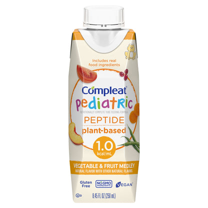 Compleat® Pediatric Peptide Plant-Based Tube Feed Formula, carton