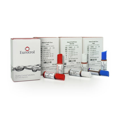 Hemotrol Duo Assayed Control Hemoglobin Normal Level 2 X