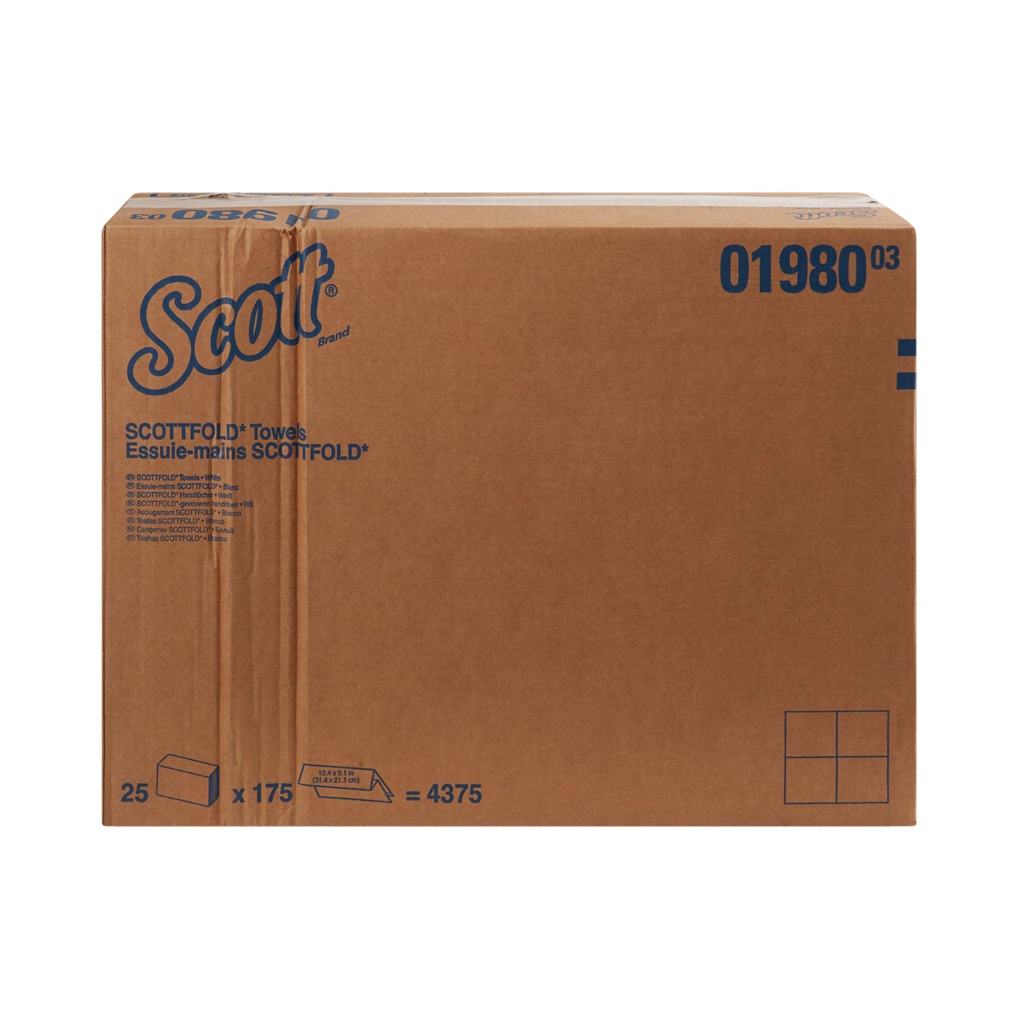 Scott Pro Scottfold Paper Towels Multi-Fold, White