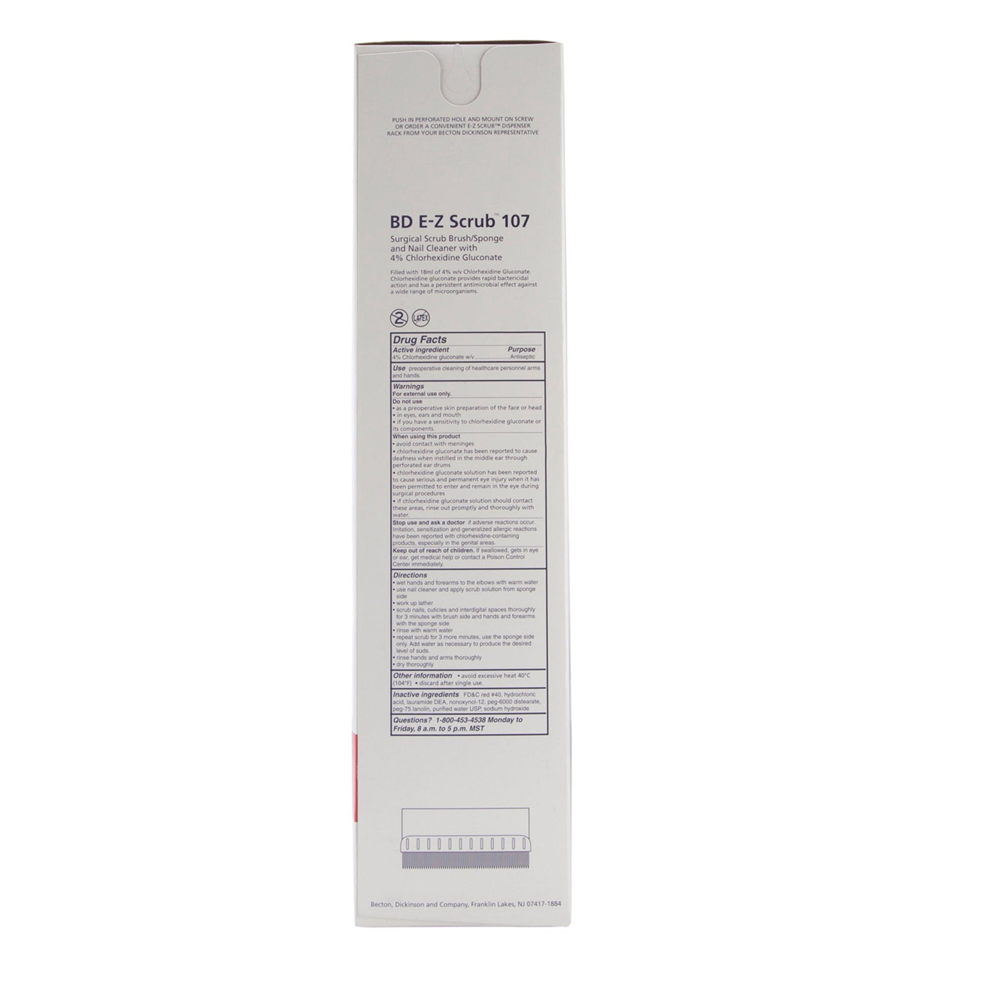 E-Z Scrub™ Red Impregnated Scrub Brush