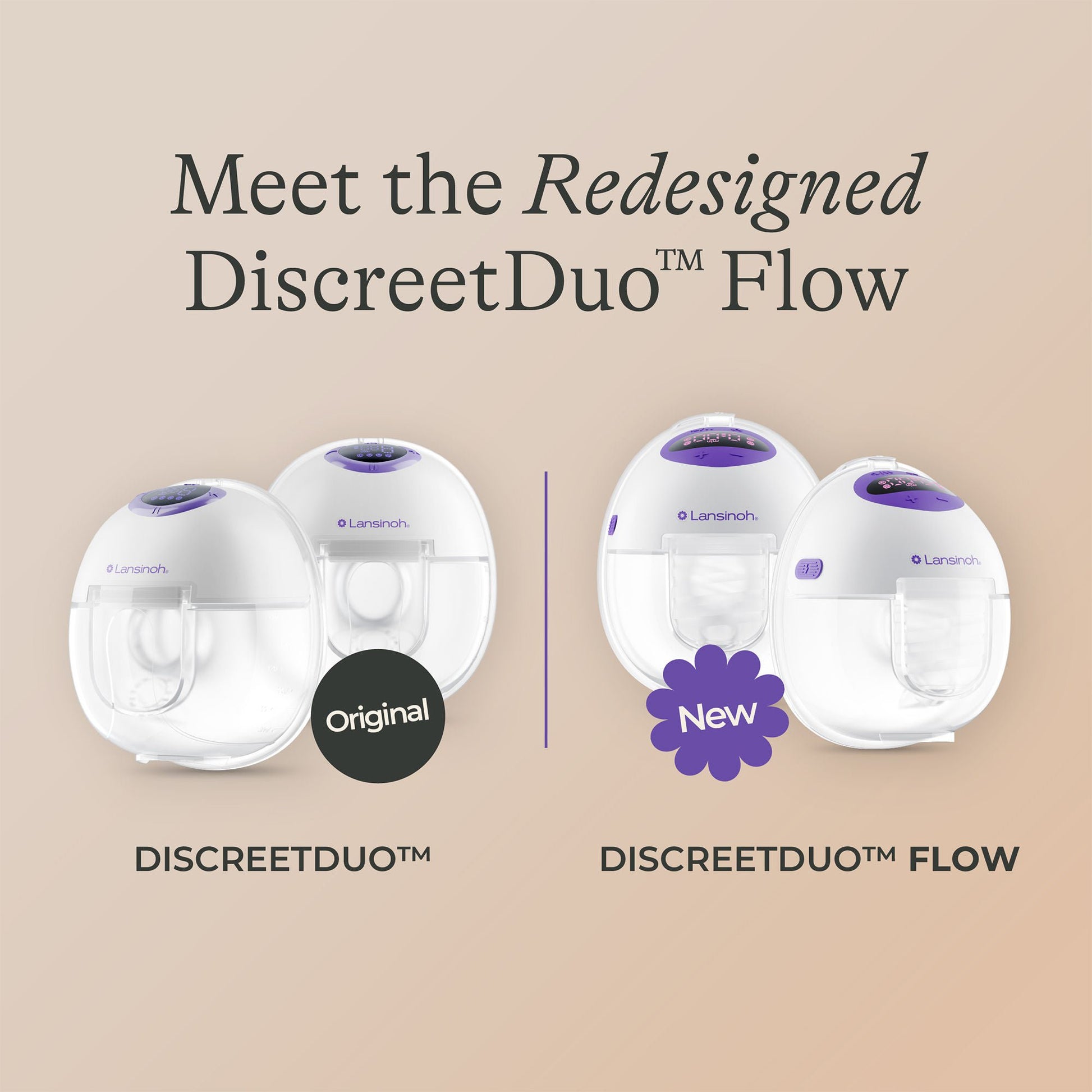 DiscreetDuo Flow Wearable Electric Breast Pump