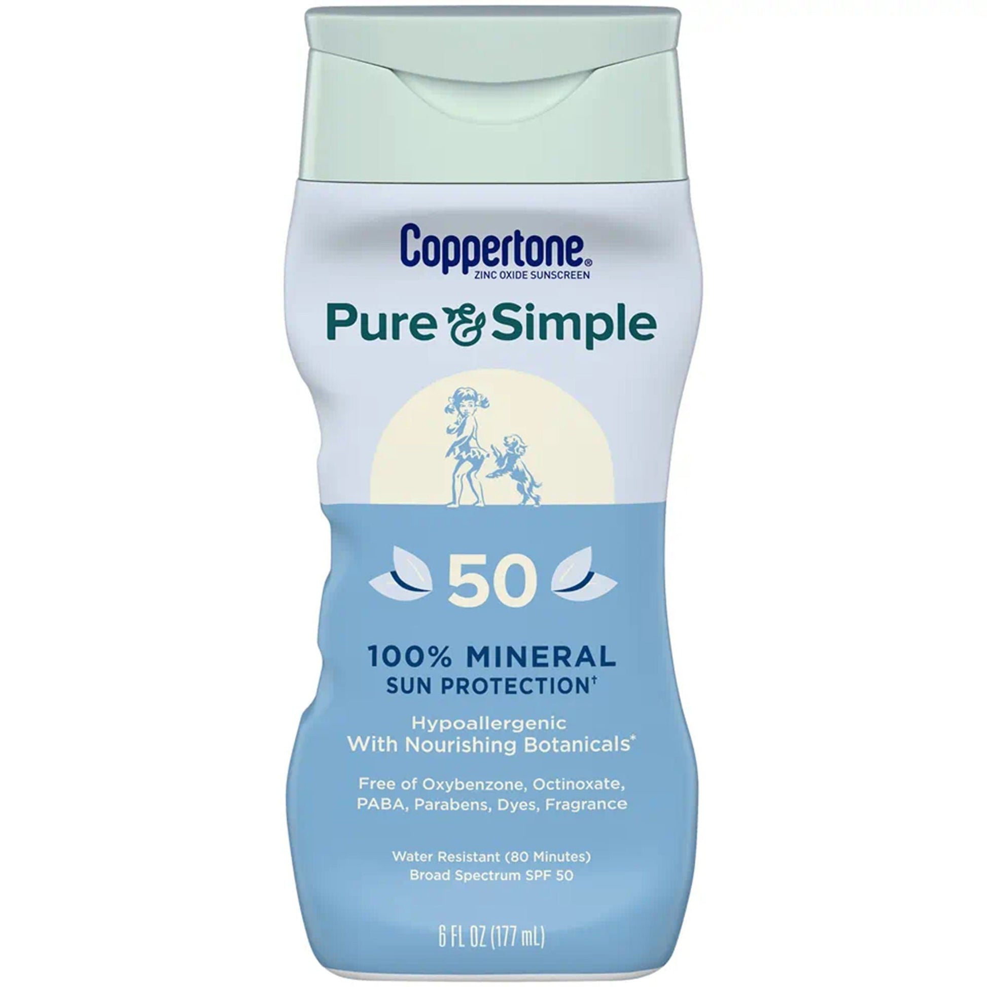 Coppertone® Pure and Simple SPF 50 Mineral Sunscreen Spray