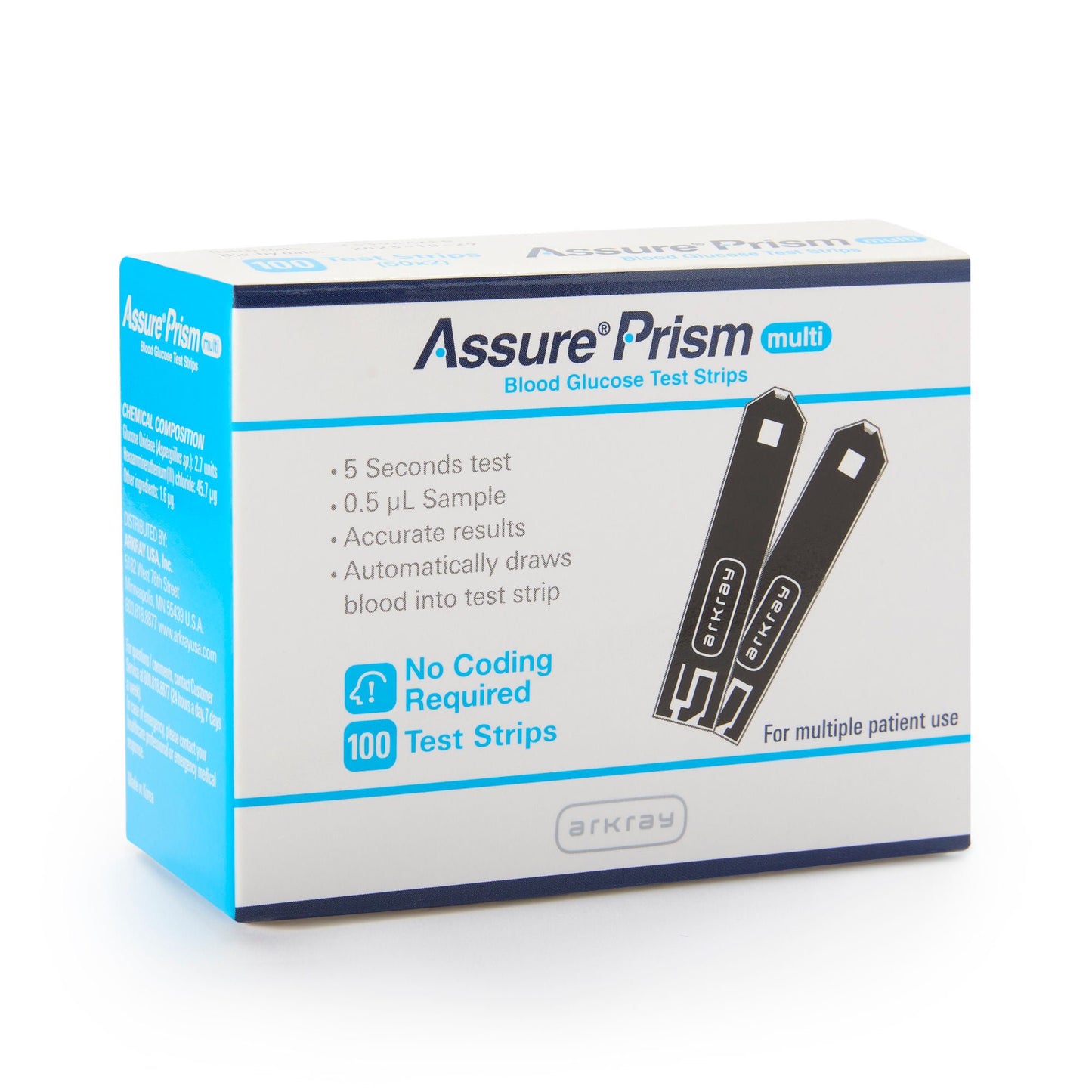 Assure® Prism Multi Blood Glucose Test Strips