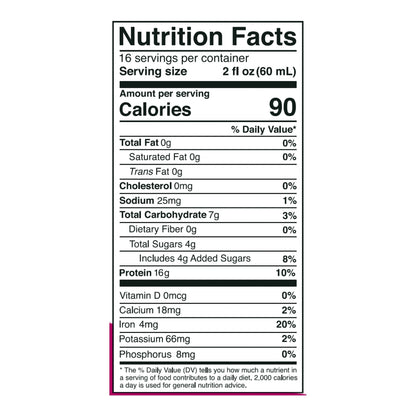 Vidafuel Wellness Protein Drink with Collagen and Whey, Berry Delight Flavor