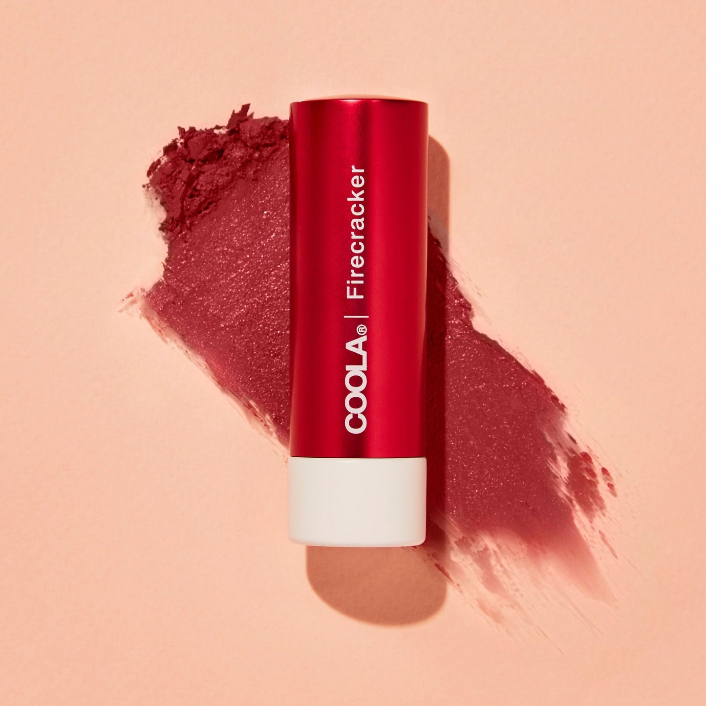 Coola® Firecracker Tinted Liplux® Sunscreen SPF 30, Natural Hibiscus Flavor