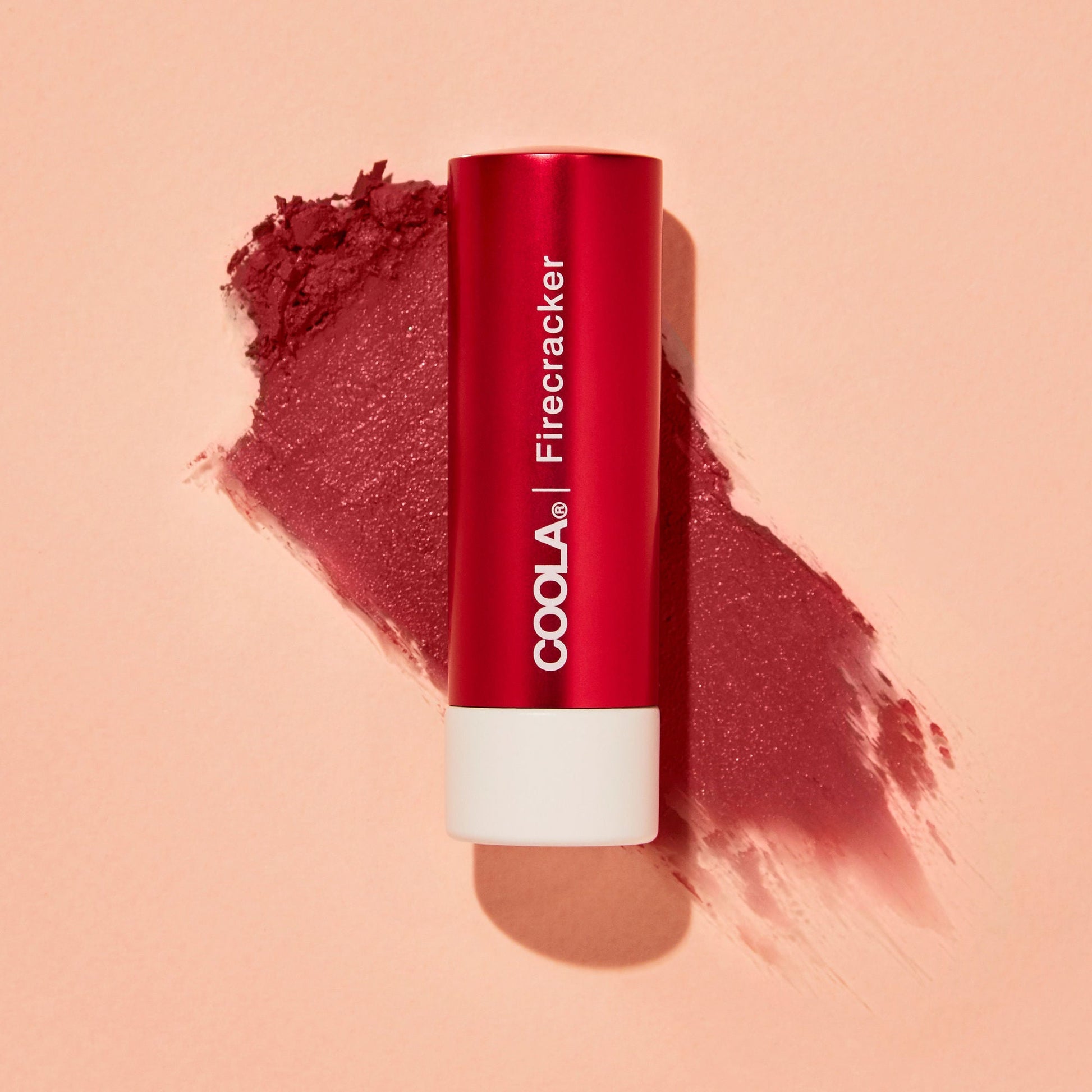 Coola® Firecracker Tinted Liplux® Sunscreen SPF 30, Natural Hibiscus Flavor