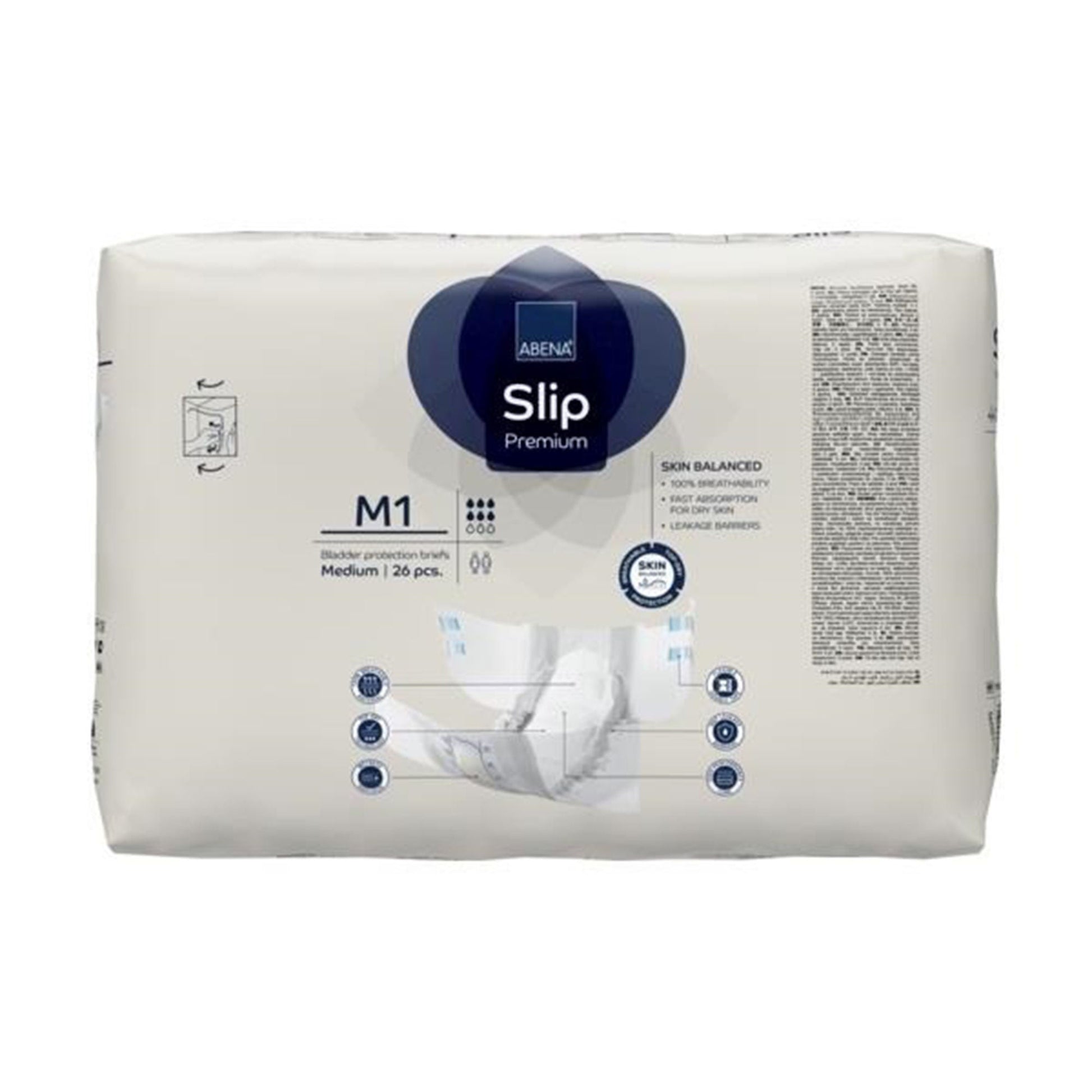 Abena® Slip Premium M1 Incontinence Brief