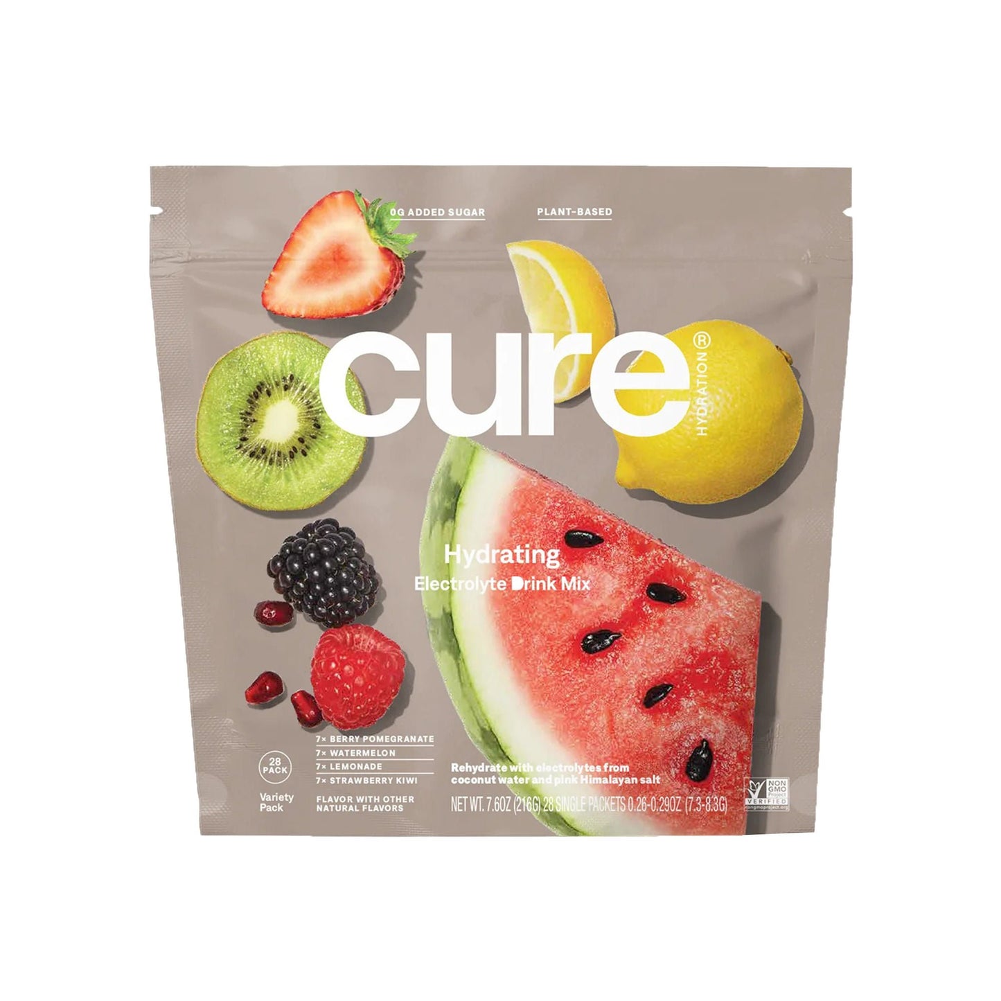 Cure Oral Electrolyte Solution Berry Pomegranate / Watermelon / Lemonade / Strawberry Kiwi