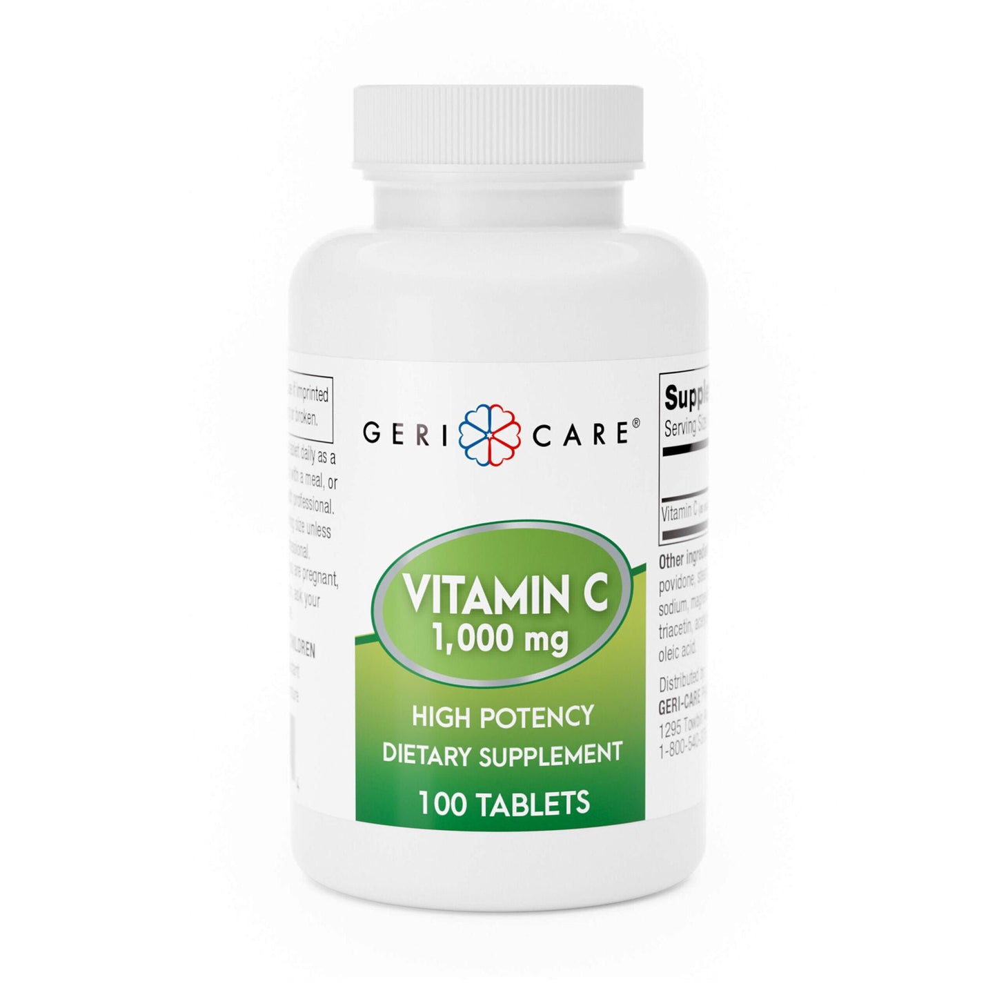 Geri-Care Vitamin C Supplement Ascorbic Acid 1,000 mg Strength Tablet