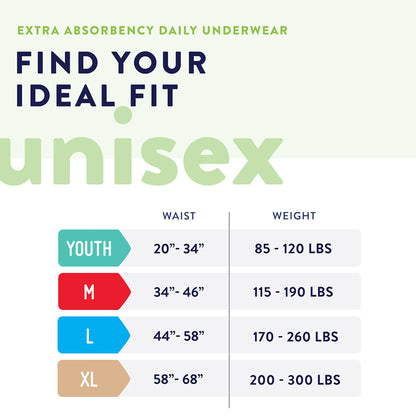 Prevail® Daily Underwear Extra Absorbent Underwear, Extra Large