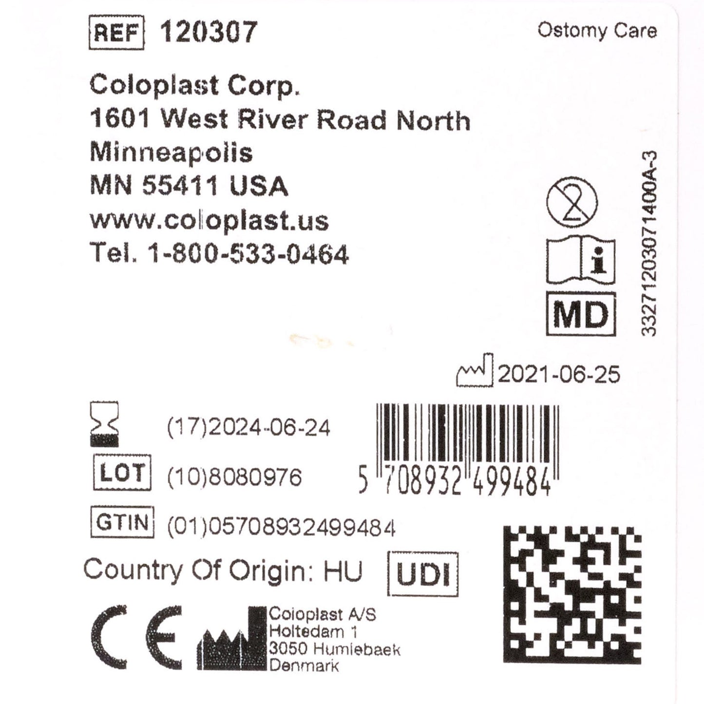 Brava® Moldable Ostomy Ring 2-mm Thick, 2-inch Diameter, Moldable, Alcohol-Free