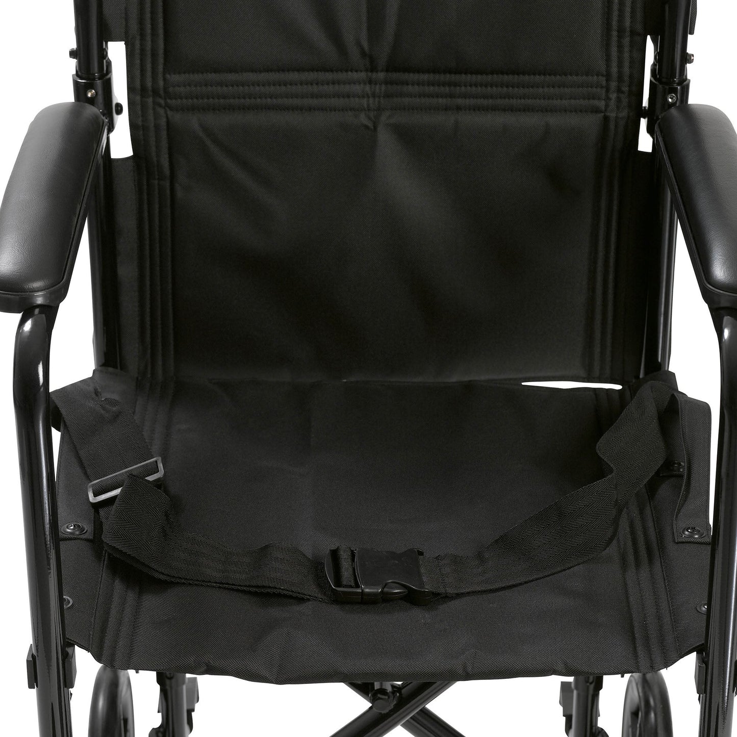 drive™ Transport Chair, Black, 17-Inch Seat Width