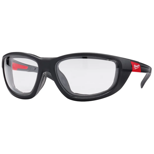 Milwaukee Clear Performance Safety Glasses with Gasket (Polybag) 48-73-2041