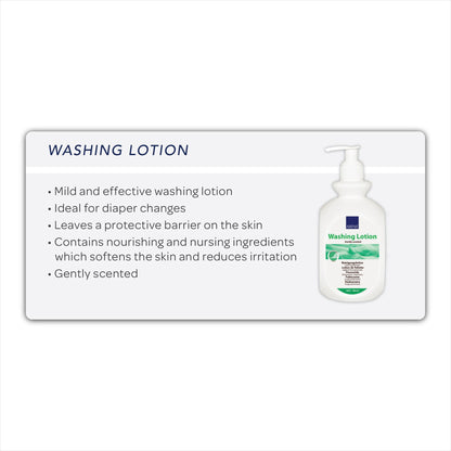 Abena Rinse-Free Body Wash, Pump Bottle