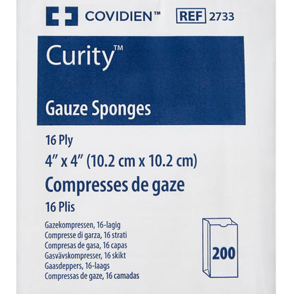Curity™ USP Type VII Gauze Sponge, 16-Ply