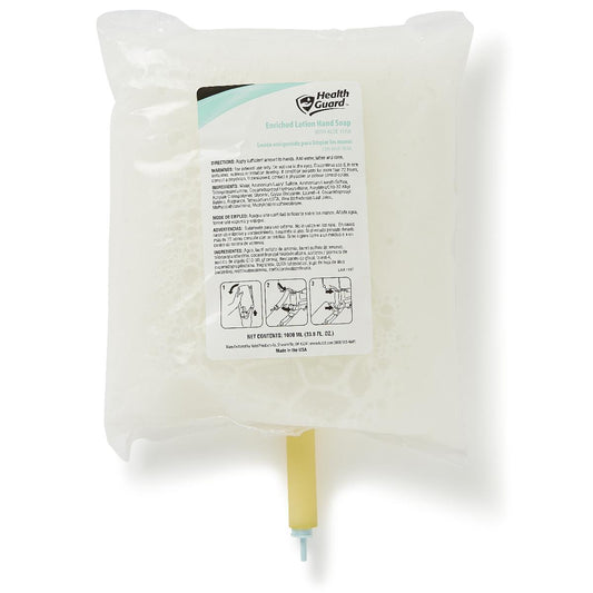 HealthGuard Soap Lotion Dispenser Refill Bag Floral Scent