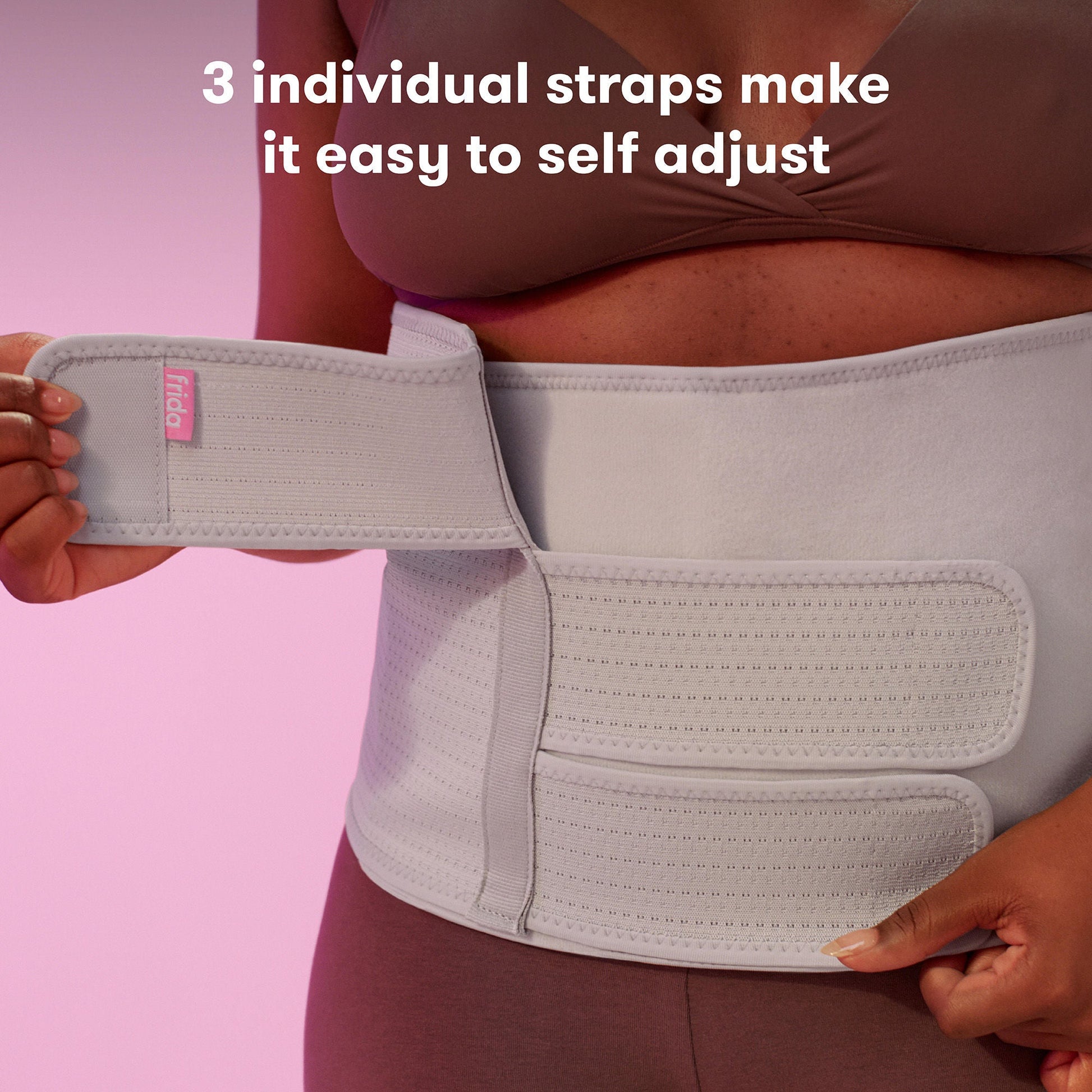 Fridababy Abdominal Binder Hook and Loop Strap Closure 29 to 46 Inch Waist Circumference Adult