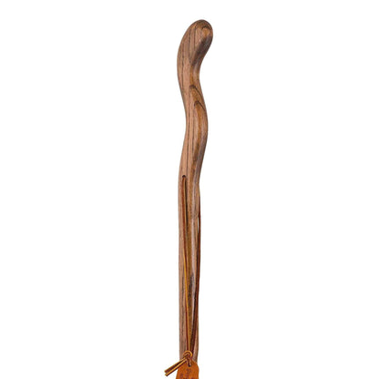 Brazos™ Twisted Oak Ergonomic Fitness Handcrafted Walking Stick, 48-Inch, Brown