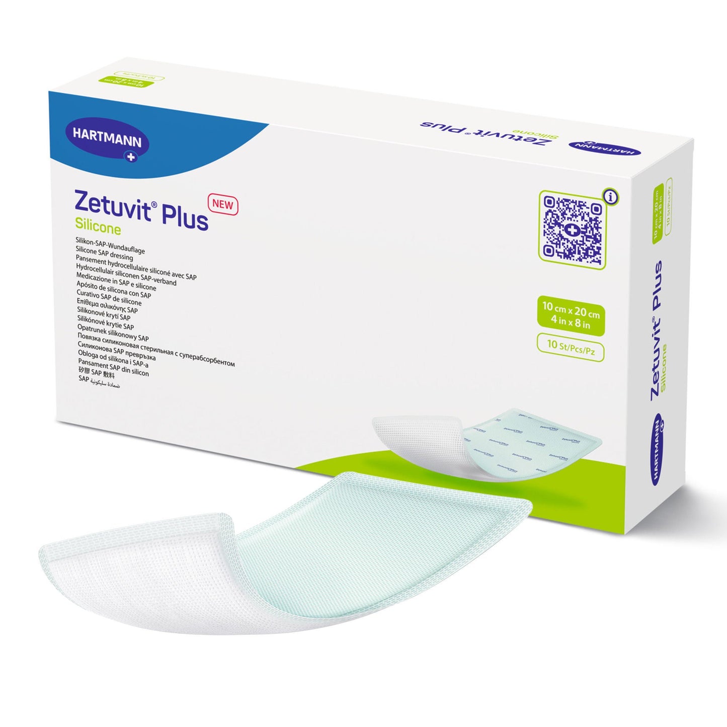 Zetuvit® Plus Silicone Super Absorbent Dressing