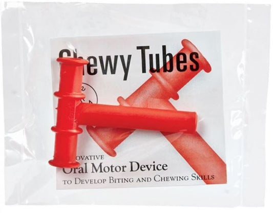 Chewy Tubes Oral Motor Tubes Red