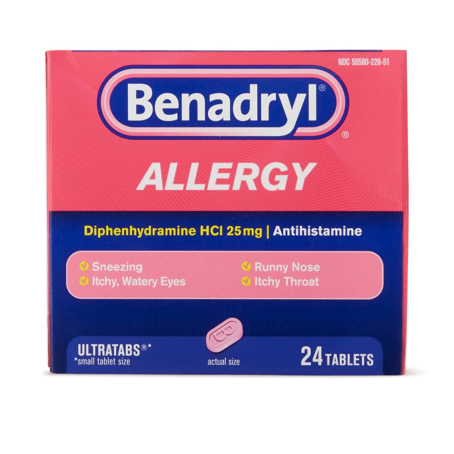 Benadryl® Diphenhydramine Allergy Relief