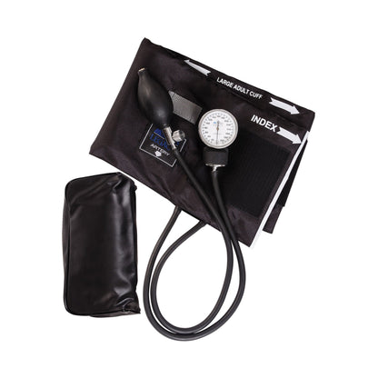 Legacy™ Aneroid Sphygmomanometer, Large, Black