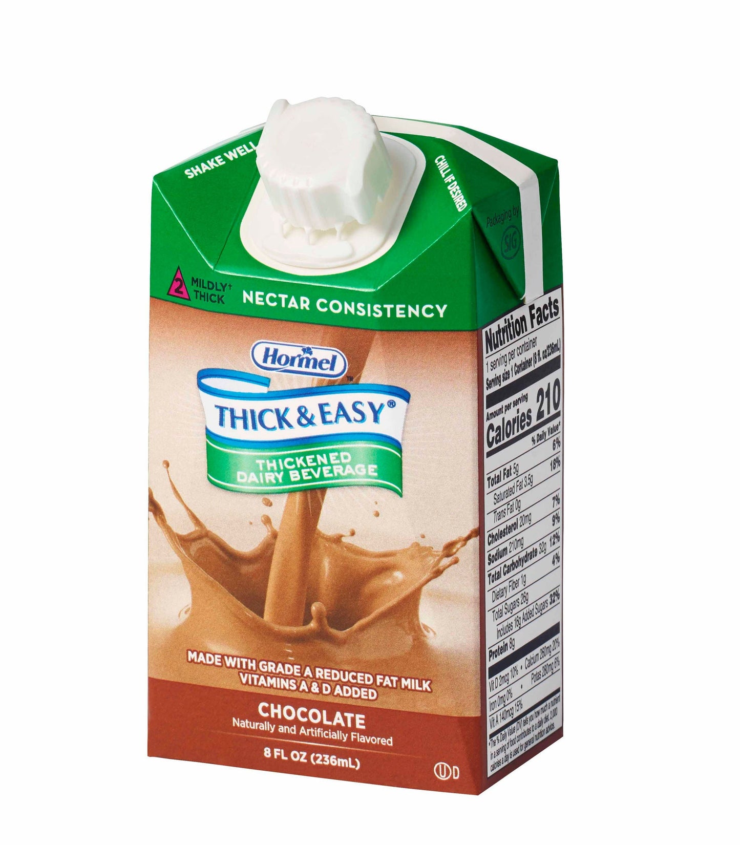Thick & Easy® Dairy Nectar Consistency Chocolate Milk Thickened Beverage