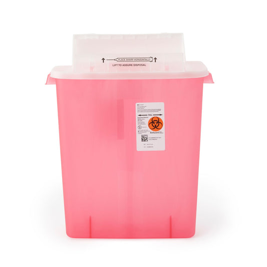 SharpStar™ In-Room™ Multi-purpose Sharps Container, 16½ x 13¾ x 6 Inch