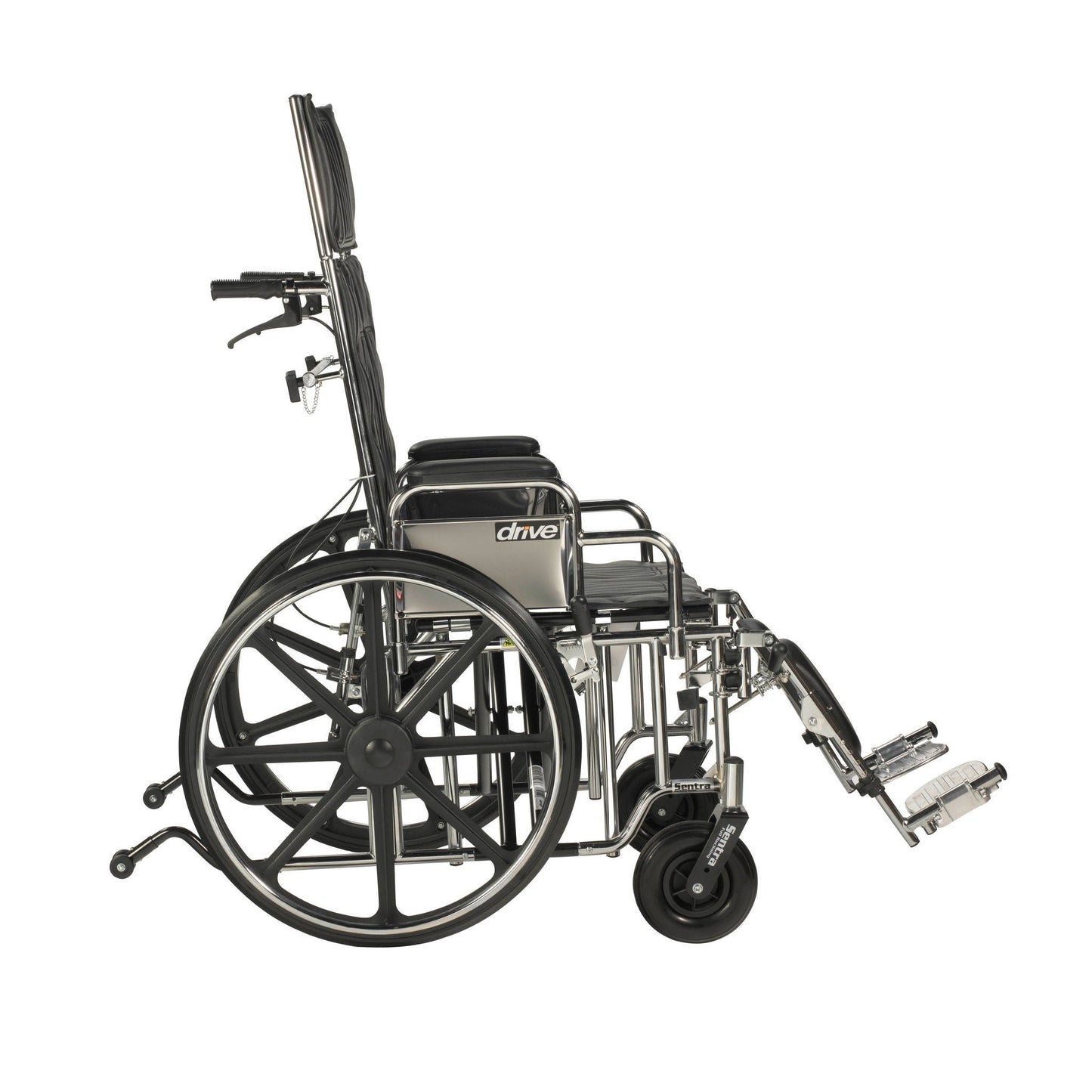 drive™ Sentra Reclining Wheelchair, 22-Inch Seat Width