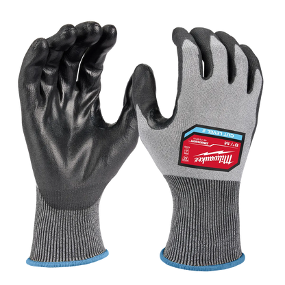 Milwaukee 12 Pair Cut Level 2 High Dexterity Polyurethane Dipped Gloves 48-73-8720B | ANSI Cut A2, 12-Piece