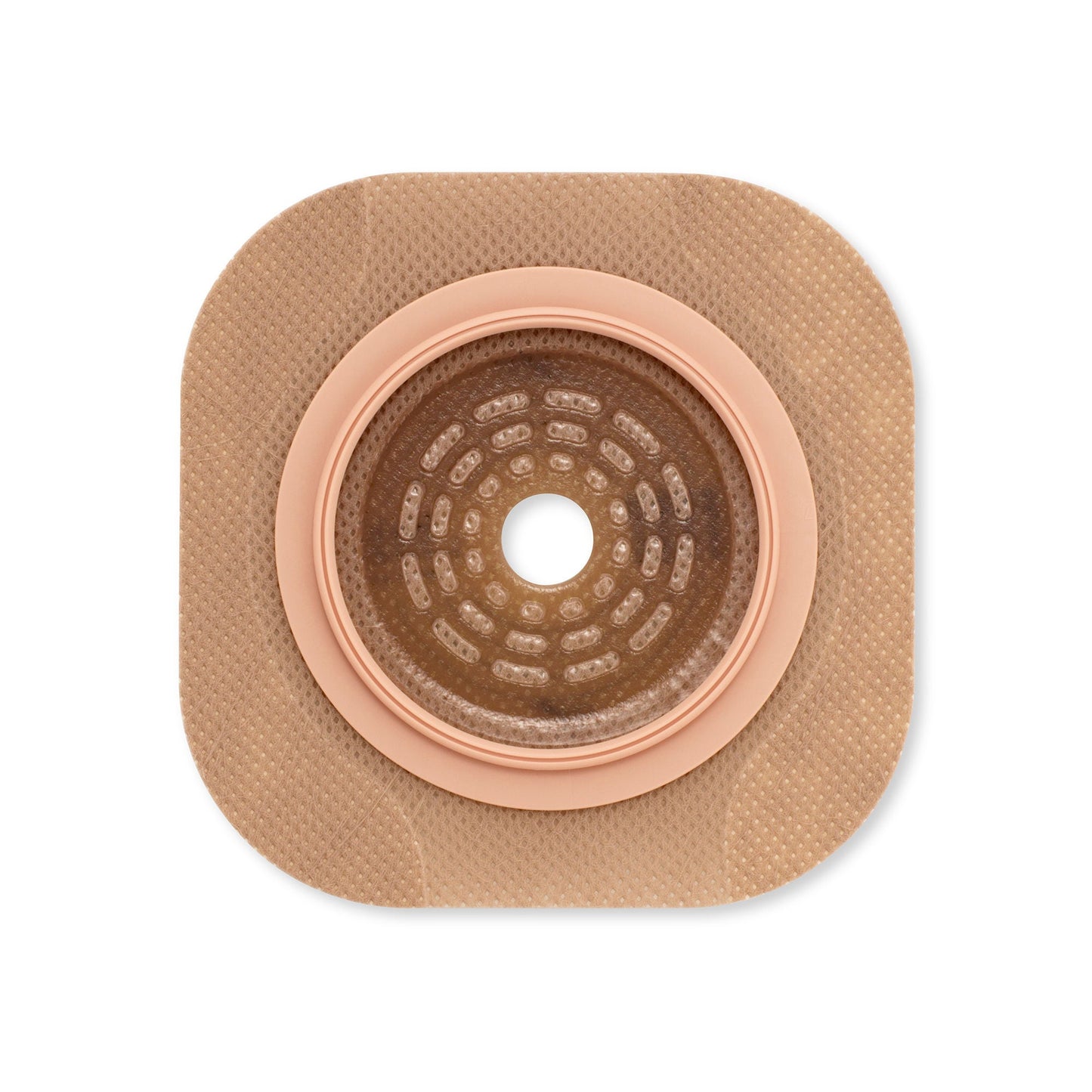 New Image™ Flat CeraPlus™ Ostomy Barrier with Tape Borders, Flange, 25 mm