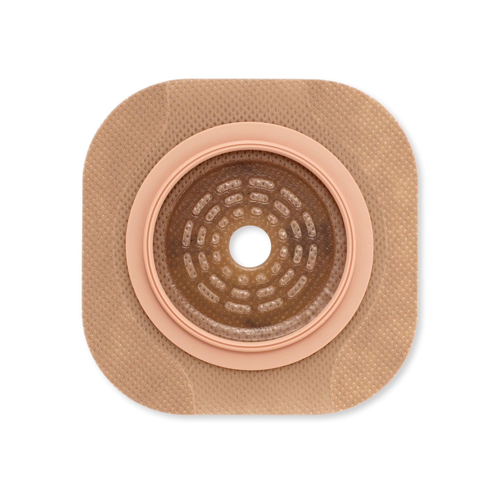 New Image™ Flat CeraPlus™ Ostomy Barrier with Tape Borders, Flange, 25 mm